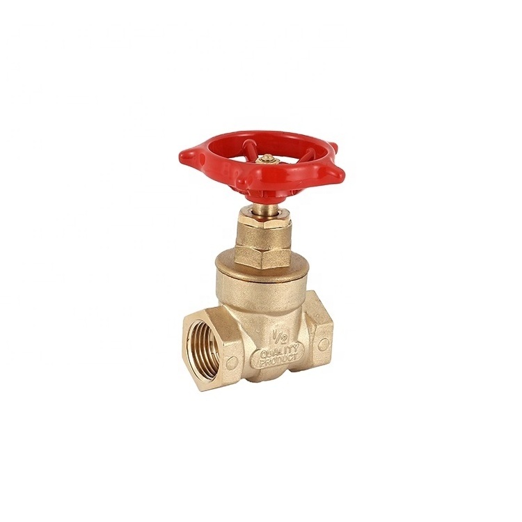 LIRLEE Durable NPT BSP Thread Water Control Spiral Water Sluice Brass Gate Valve