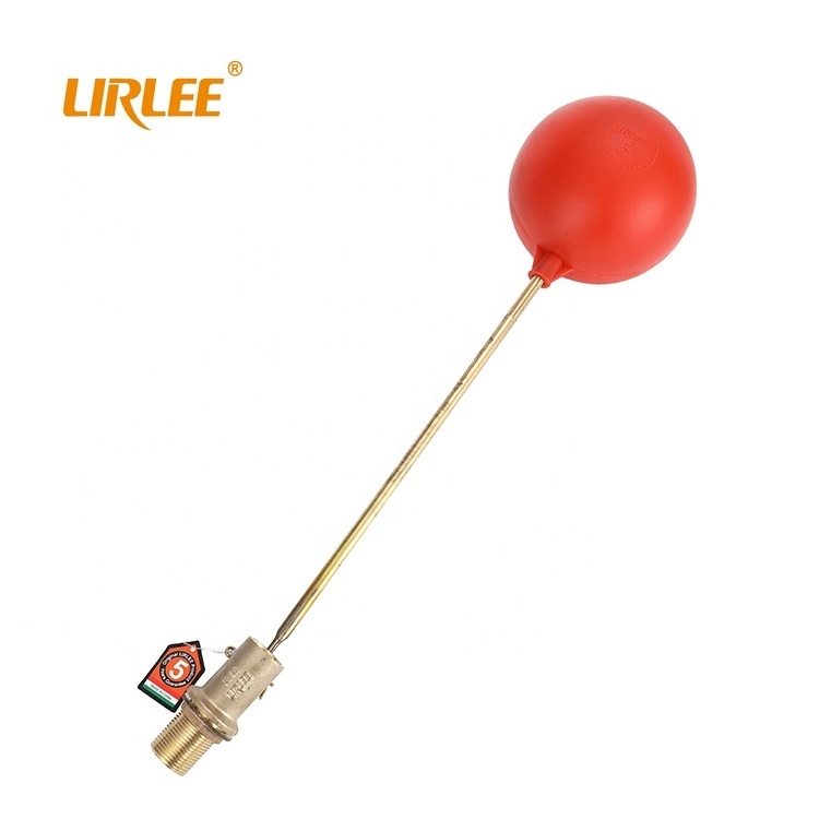 LIRLEE Durable High Quality Water Level Industrial Brass Ball Floating Valve