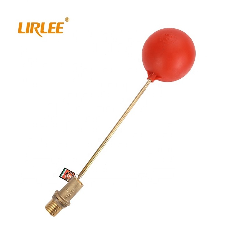 LIRLEE Durable High Quality Water Level Industrial Brass Ball Floating Valve