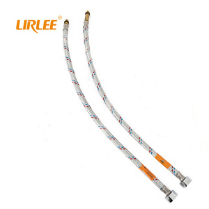 LIRLEE Factory Price kitchen water mixer faucet flexible plumbing braided hose