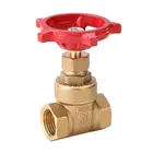 LIRLEE China Factory High Pressure Water Control Spiral Brass Valve PEX Sluice Brass Gate Valve