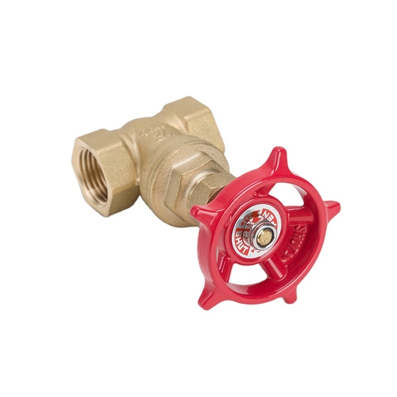 LIRLEE China Factory High Pressure Water Control Spiral Brass Valve PEX Sluice Brass Gate Valve