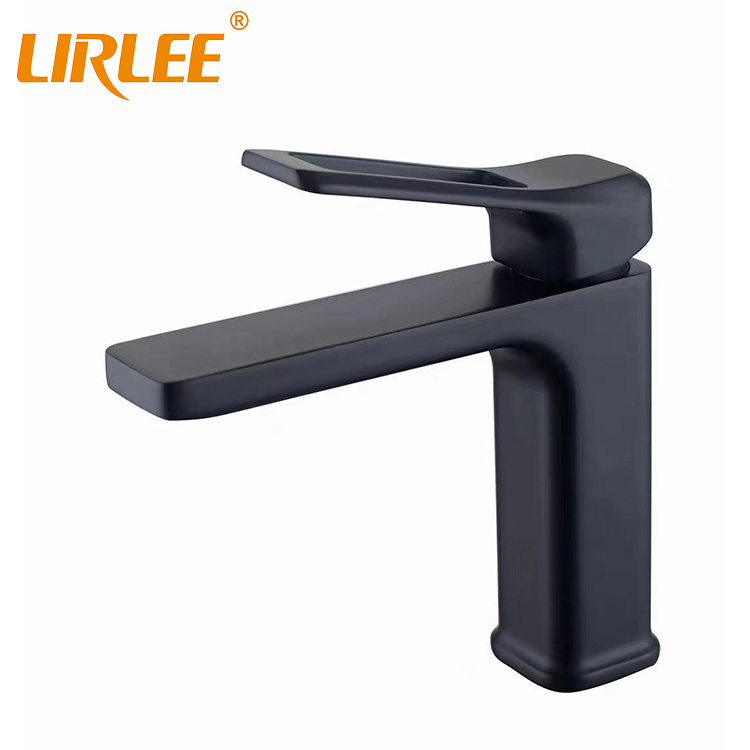 LIRLEE High Quality Luxury Home Bathroom Brass Basin Faucets