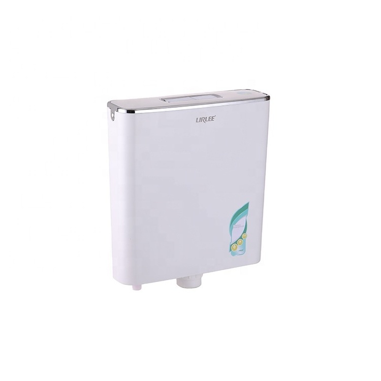 LIRLEE Cheap Price Wall Hung Plastic Water Saving WC Cistern Toilet Flush Tank PVC Bathroom Tank