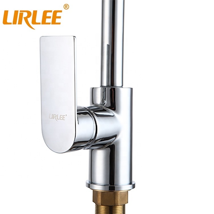 2022 New Wholesale Good Quality Two Handle Lever Single Hole Hot Cold Water Mixer Sink Kitchen Faucets