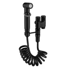 LIRLEE Luxury Matte Black Bathroom Wall Mounted Brass Bidet Sprayer Toilet Shattaf Bathroom Handheld Bidet