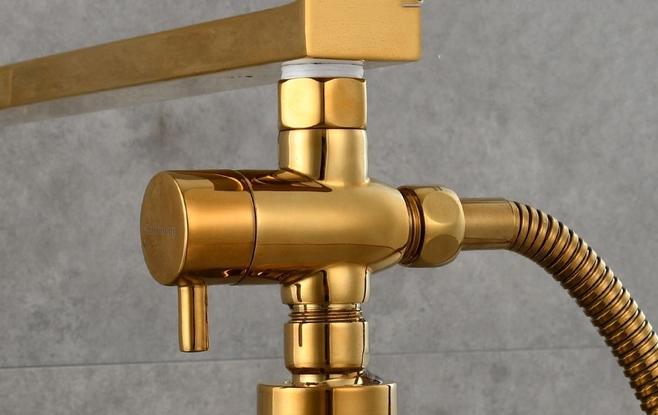 Bathroom Angle Valve For Solid Brass 3-Way Shower Arm Diverter Valve