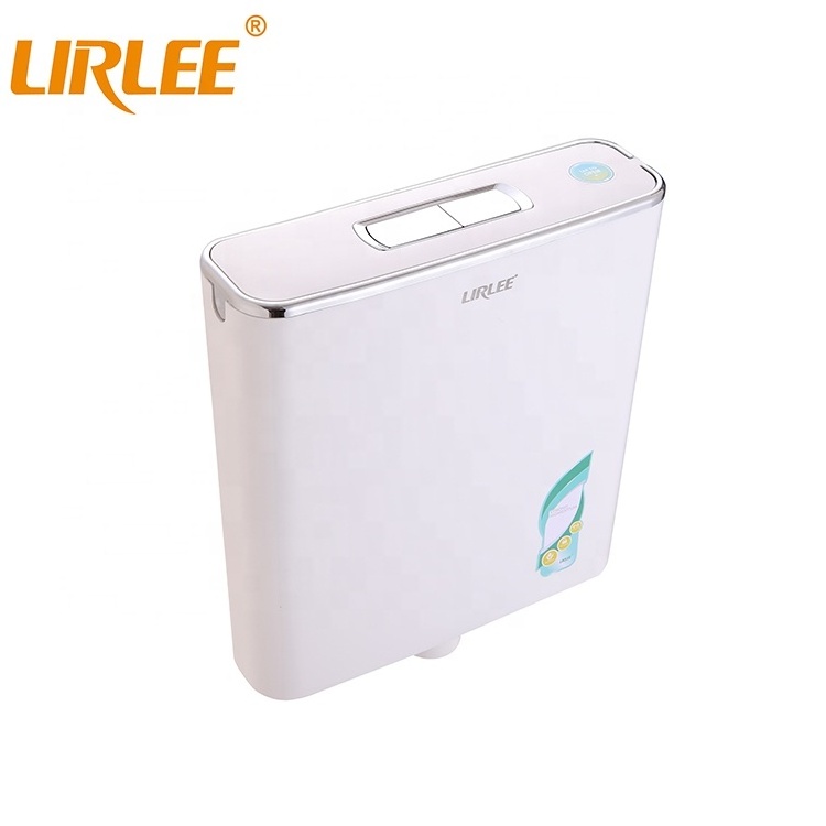 LIRLEE Cheap Price Wall Hung Plastic Water Saving WC Cistern Toilet Flush Tank PVC Bathroom Tank