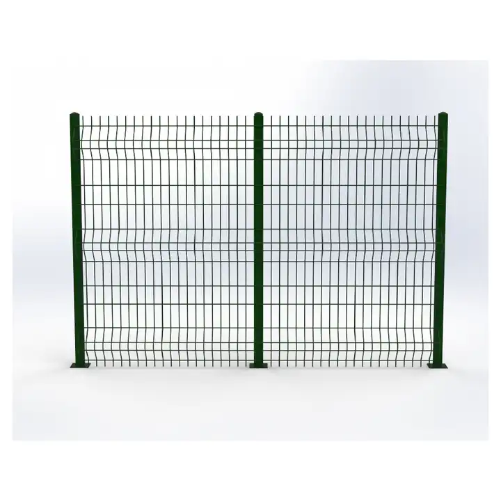 Garden fence panels 3d curved fence netting 3d wire mesh fence con siding