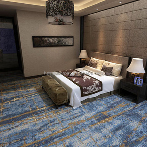 Manufacturer Supplied High Density Axminster 80% wool 20% nylon Carpet for Hotel Room D17-8