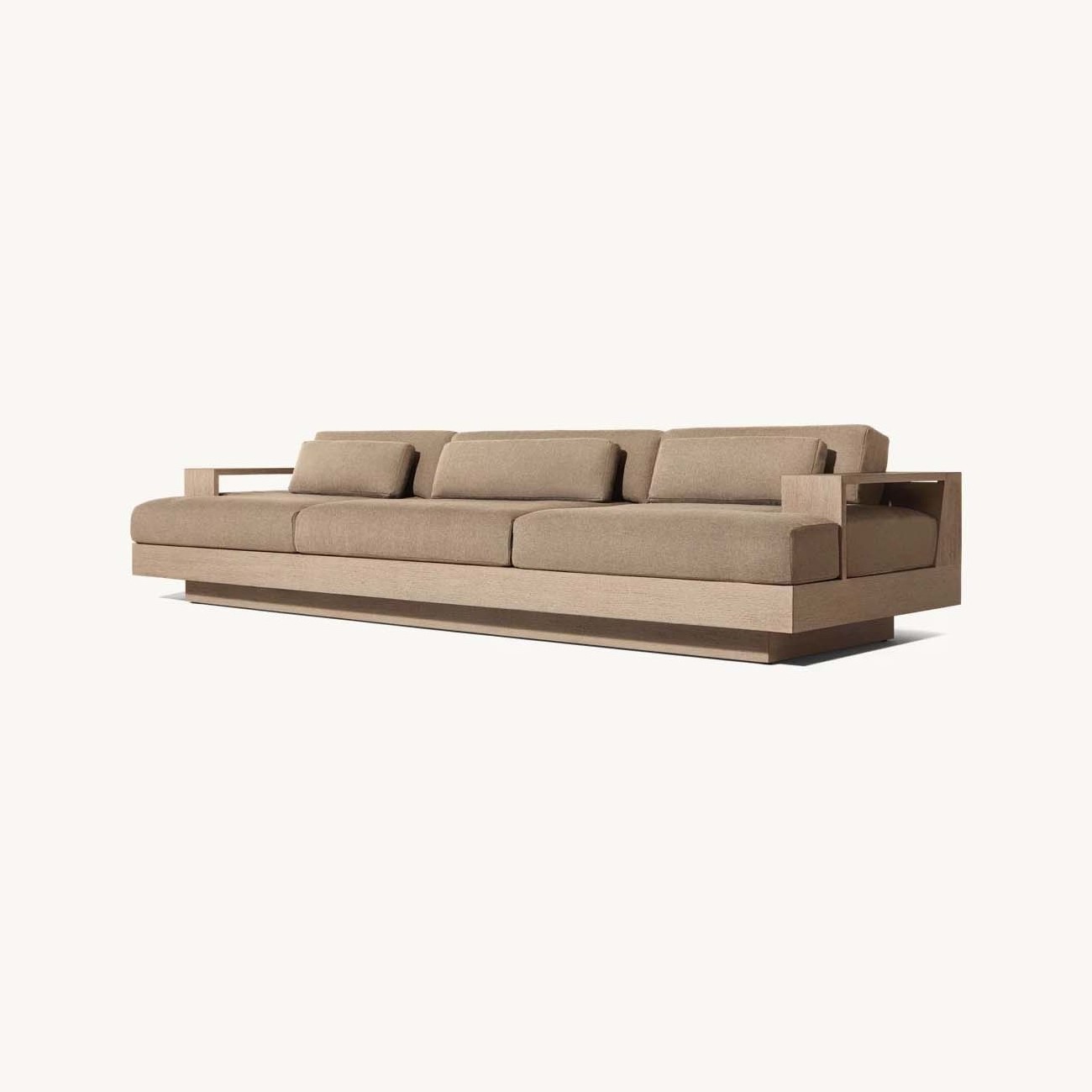 Modern high end teak sofa set luxury sofa outdoor garden patio balcony popular furniture