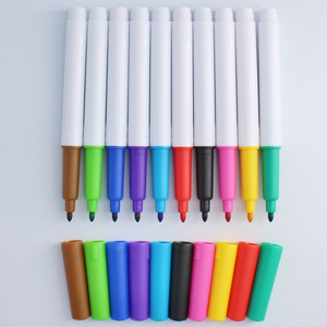 Dry or wet clean whiteboard marker pen set for drawing