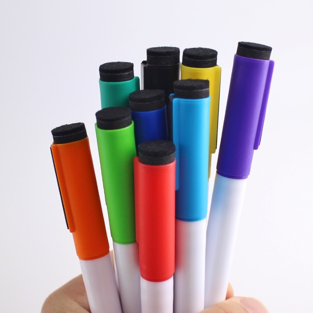 Top sale dry erase whiteboard marker pen set with eraser & magnet