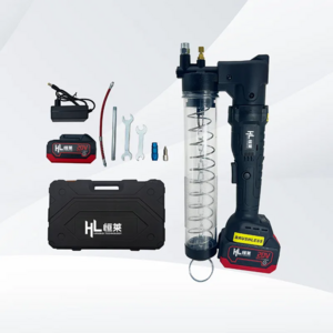 HENGLAI 12000PSI 600CC Lithium battery electric grease gun manufacture customization automatic cordless grease gun