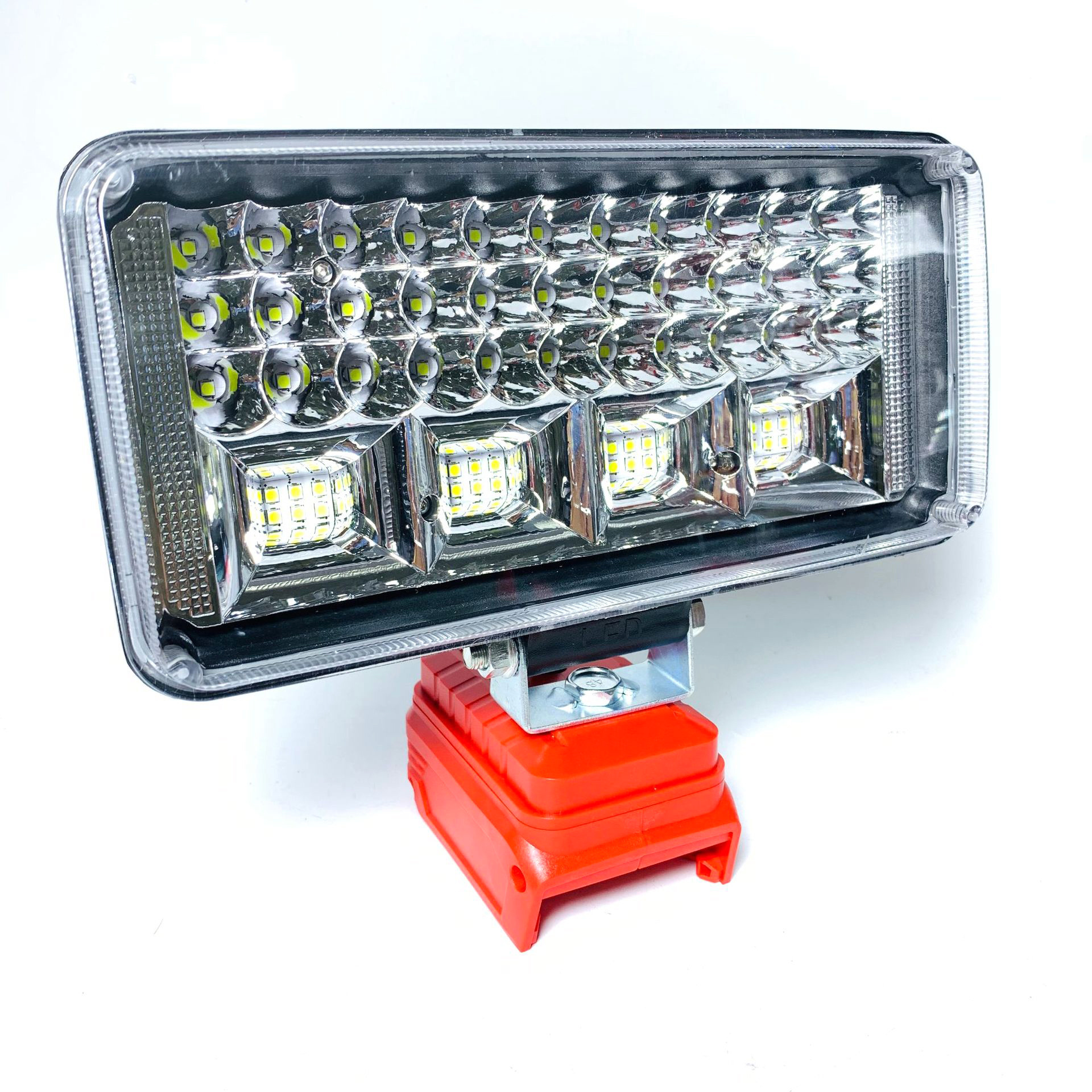 Henglai New Designed Outdoor 50w LED Portable LED Tools Flood Lights Work Lights for milwaukee 20v Tools Battery