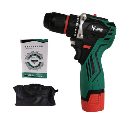 HengLai  Max 18V Lithium-Ion Battery Screwdriver Power Craft Cordless Drill