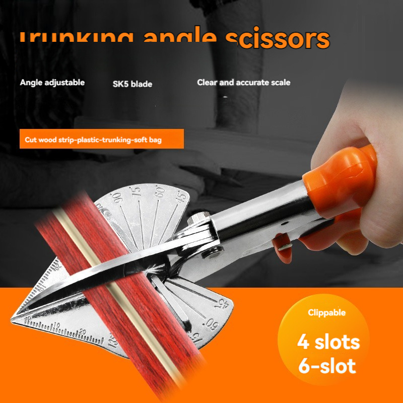 Multi Angle Mitre Trunking Scissor PVC 45-135 Deg Electric Automatic Wire Duct Plastic Pipe Mitre Trim Cutter