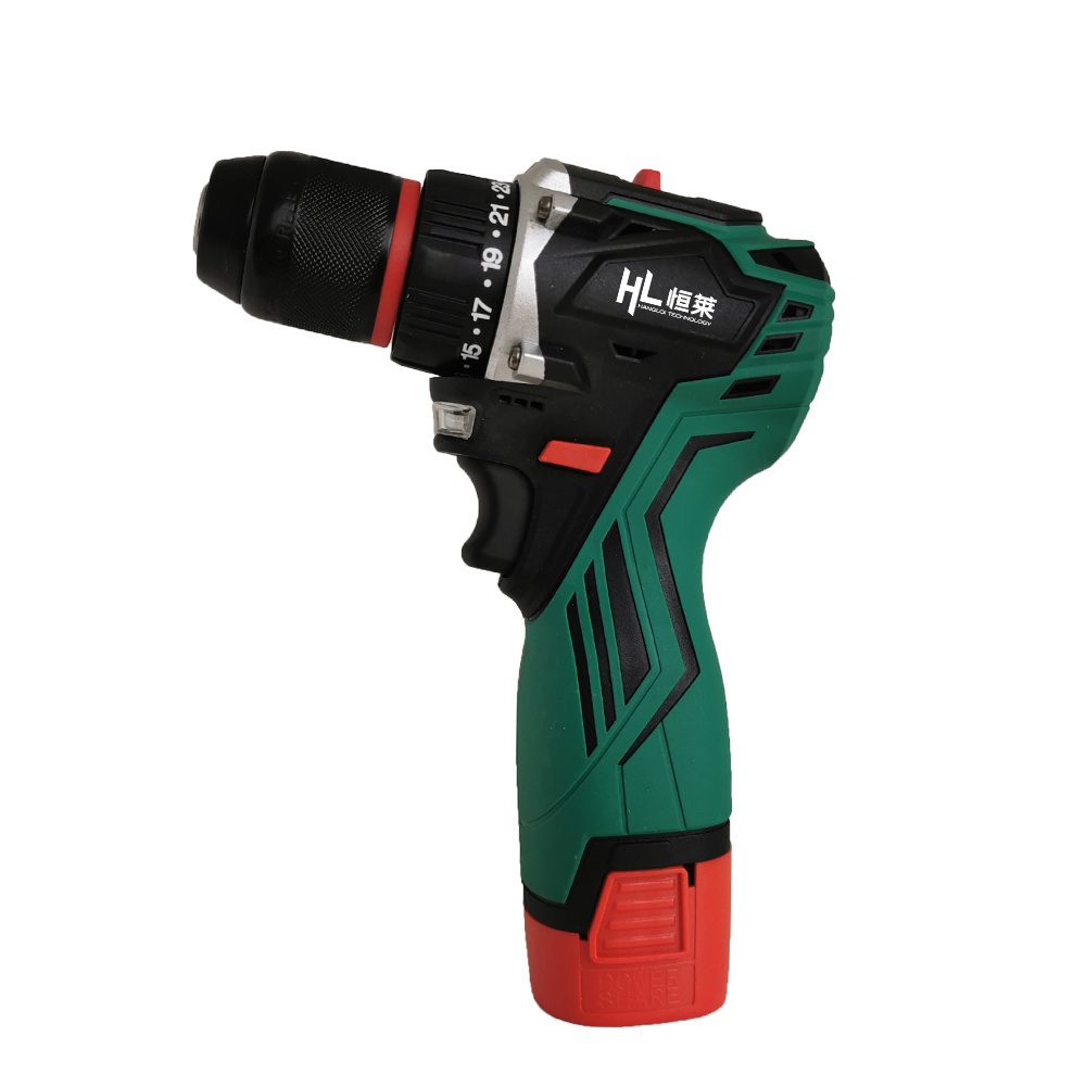 HengLai  Max 18V Lithium-Ion Battery Screwdriver Power Craft Cordless Drill