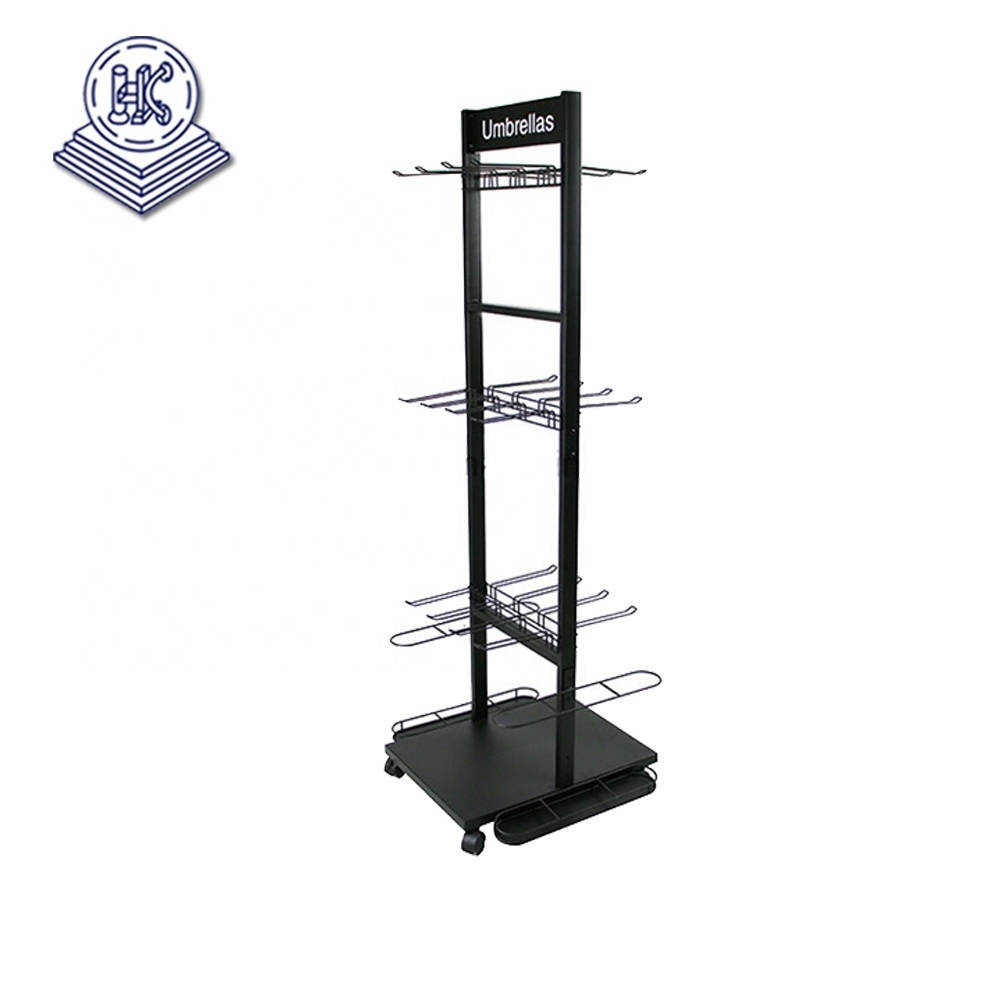 umbrella floor free standing display stands 6