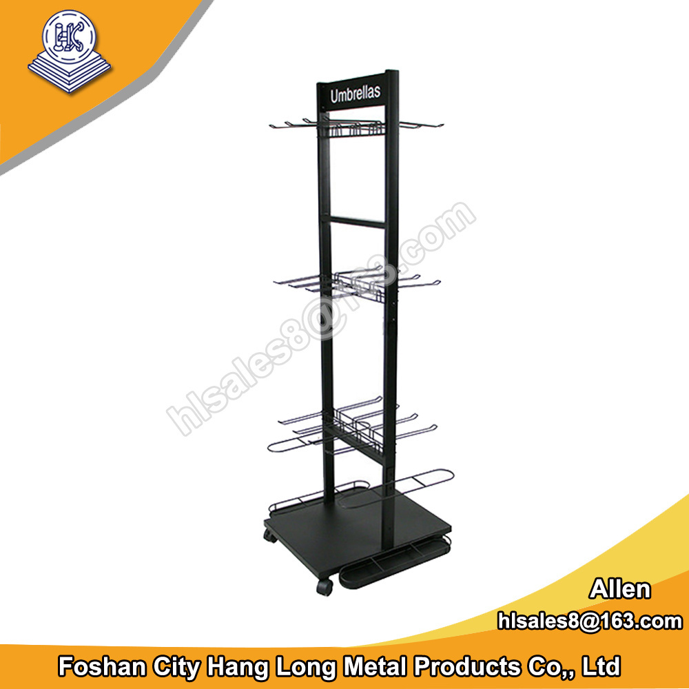 umbrella floor free standing display stands 6