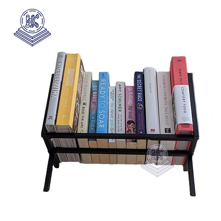 table metal book collection stand shelf CD storage rack vinyl record storage rack record player stand