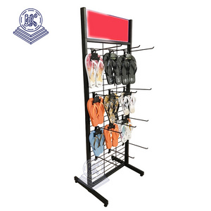 foldable display stand socks and slippers display rack hair extension bundles brush and comb accessories display rack