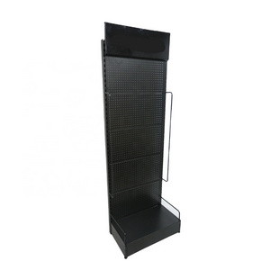 retail metal pegboard display power tools display stand for wholesales