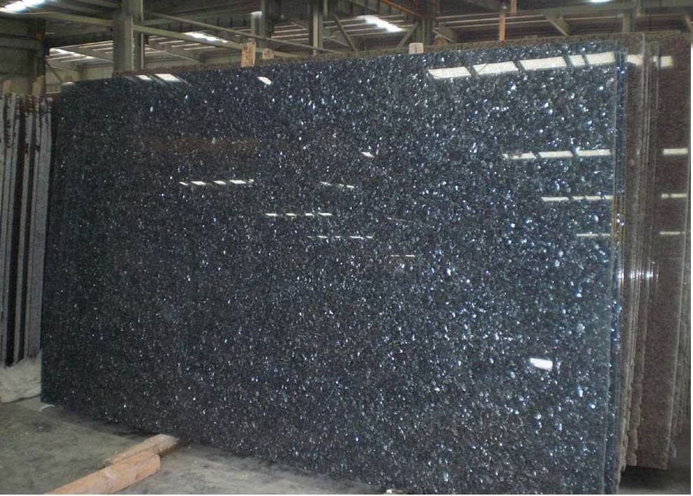 Fabricated Production Good Quality Blue pearl granite stone kitchen countertop