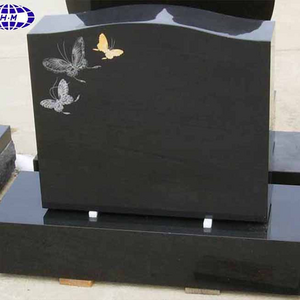 Cheap nature granite gravestone cemetery butterfly headstone for sale