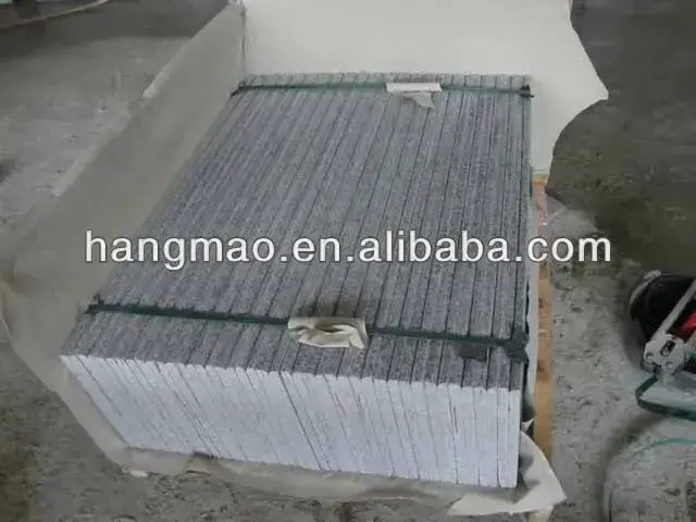 Polished Anti Slip Chinese Cheapest Light Grey G602 Granite Stairs Steps Price