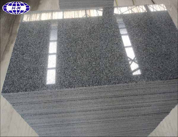 Cut to size polished China dark grey granite g654 18x26 granite tile