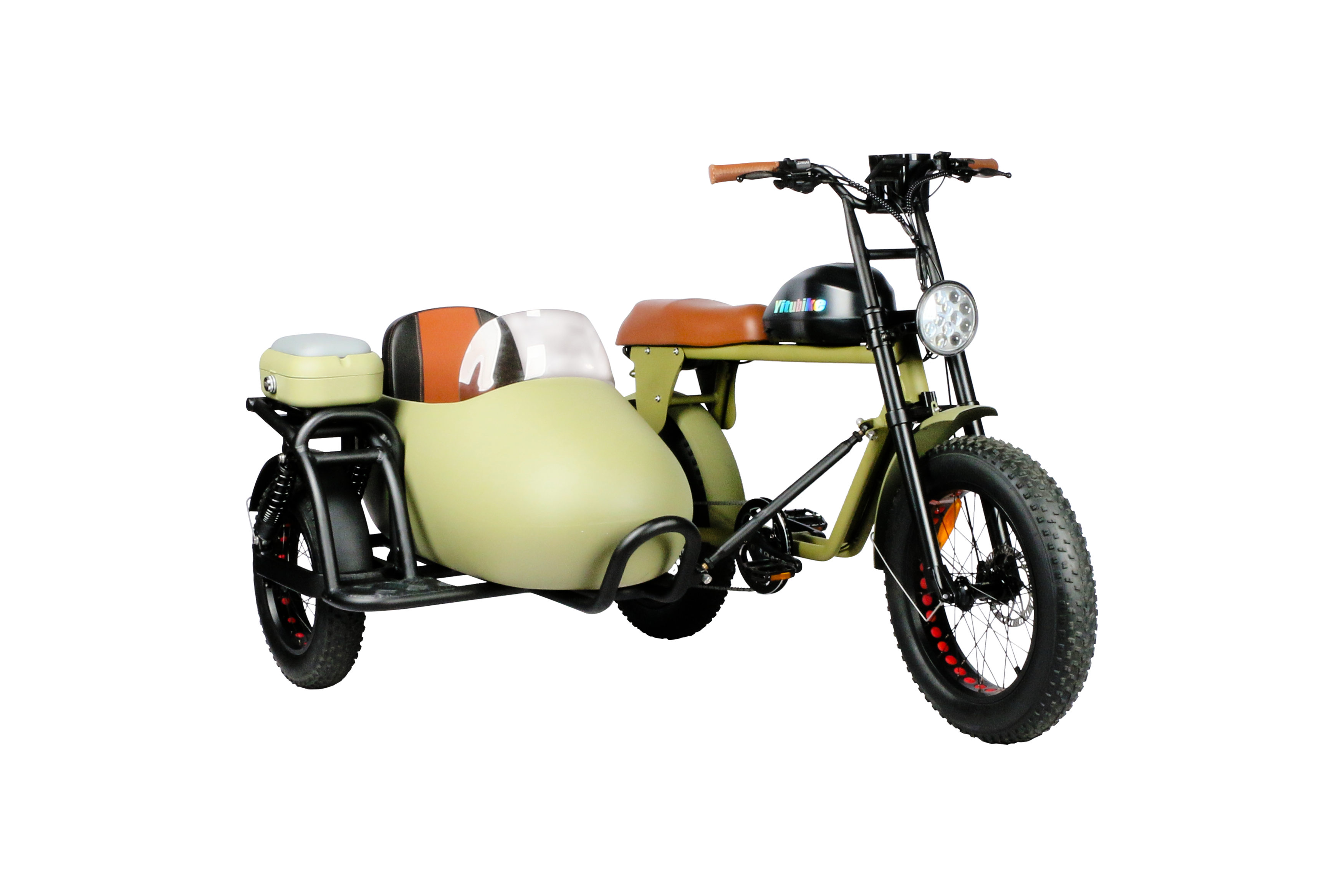 Classic Outdoor Sports Motorcycles Cruiser Adult electric bike sidecar three wheels adult cargo electric bike with basket sale