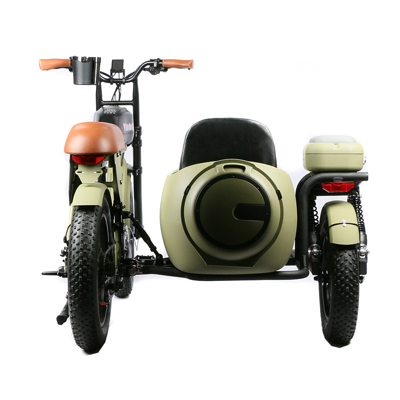 High power electric bike tires 20*4.0 fashion electric bike electric bike 1000w motors ebike with side car for kids