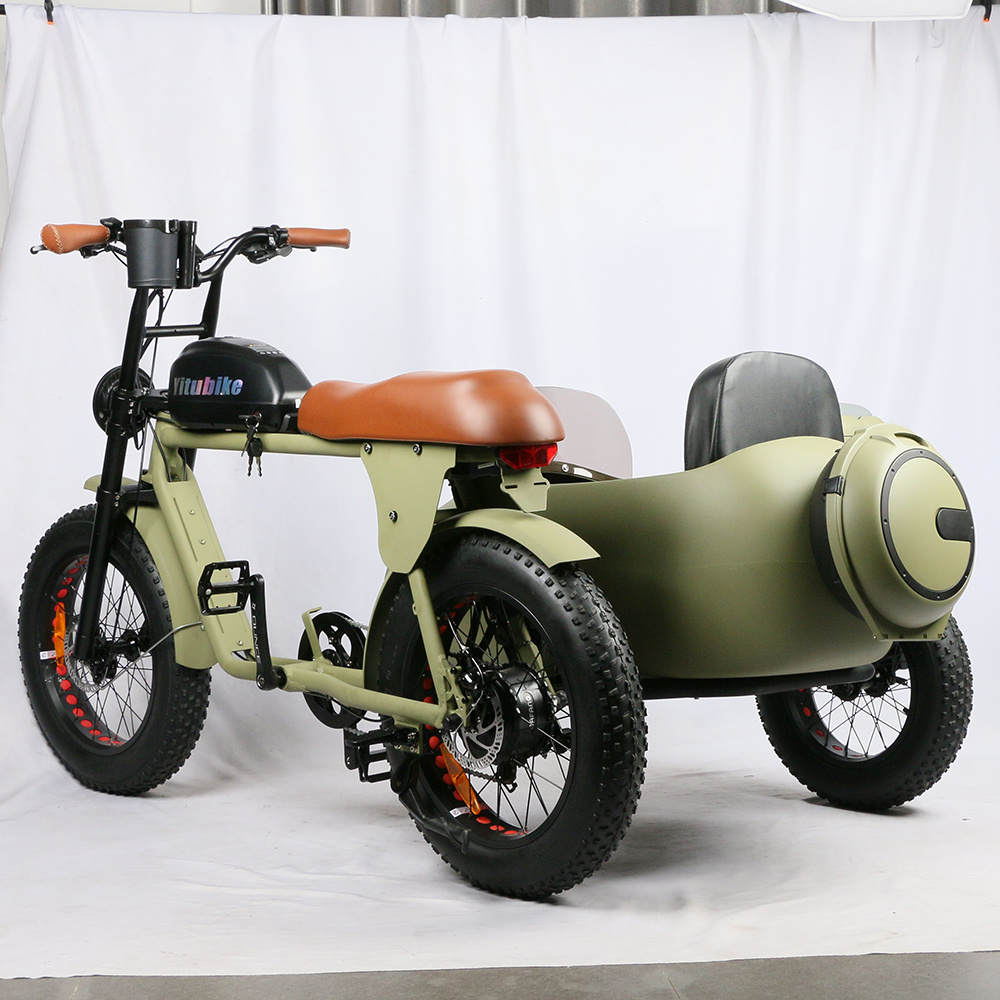 48V 35ah lithium battery bicycle new fashion 2-6 years kids' tricycles side car tri cycle cargo bike electric tricycle