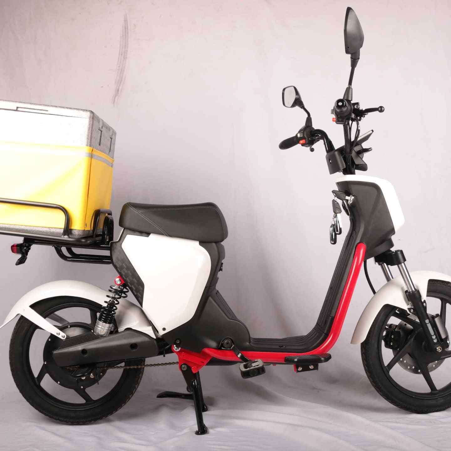 EEC certification Delivery bike electric scooter motorcycles with pedal 48V strong cheap scooter electric motorcycles for sale