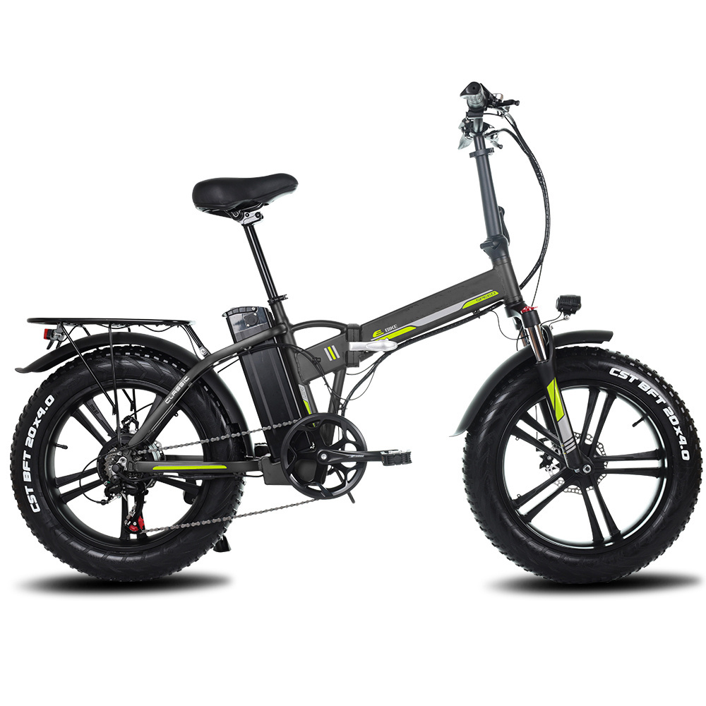 20 inch 36v 250w 6 mos 14A sine wave controller fat tire electric folding bike