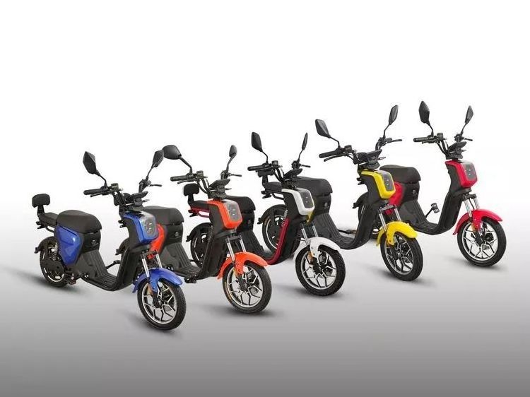 EEC certification Delivery bike electric scooter motorcycles with pedal 48V strong cheap scooter electric motorcycles for sale