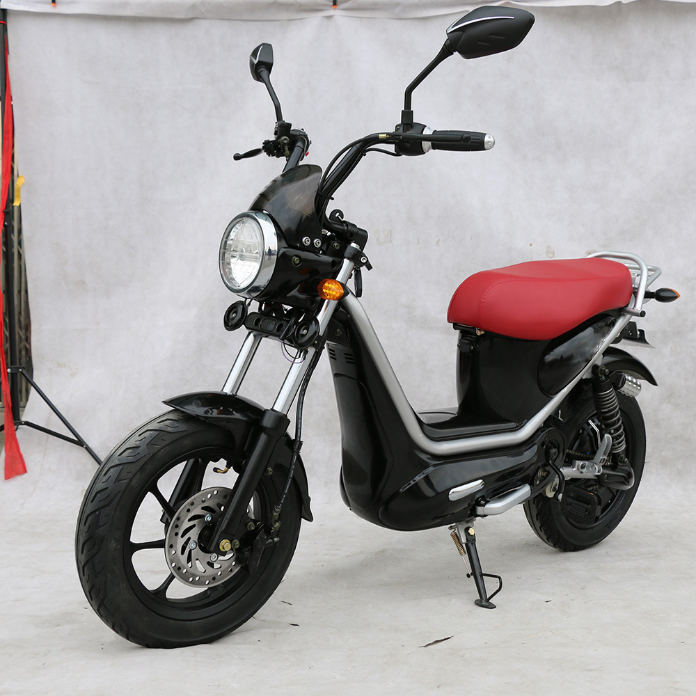 60v 500w 3 wheel electric scooter New Designed 2 Wheel Electric Scooter Motorcycle with side tank car