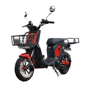 Fast Food Pizza Delivery Electric Scooter For Adults With Tail Box