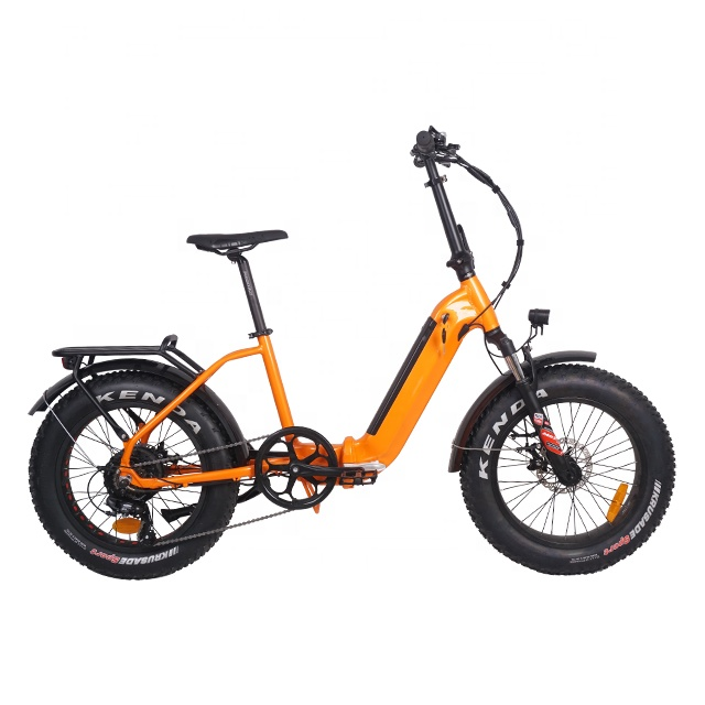 USA warehouses DDP fashion 500w 1000W Motor bike 48v 10.4ah lithium battery 20 inch folding electric ebike for girls hot sale