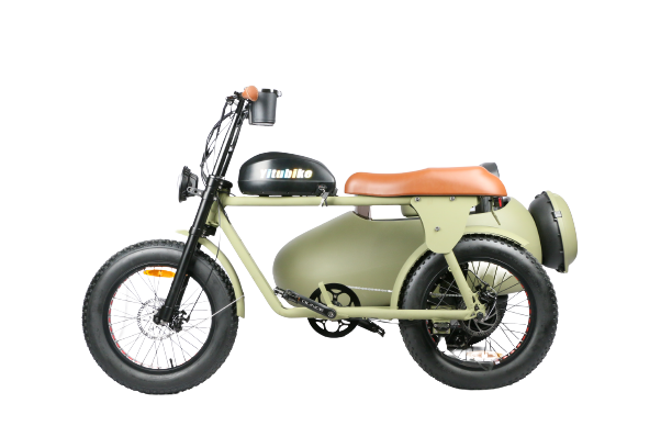 Newest design tricycles electric bike with side bucket three wheel e bike fashionable fat tire electric tricycle for adult