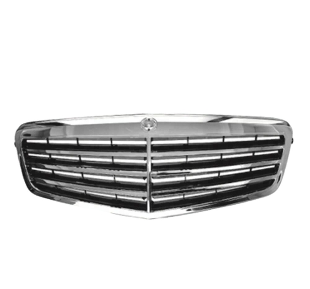 auto body parts front chrome grid grille for Mercedes W212 E class a2128800583 a2128801083