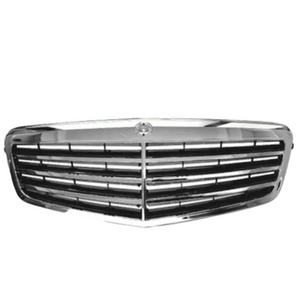 auto body parts front chrome grid grille for Mercedes W212 E class a2128800583 a2128801083