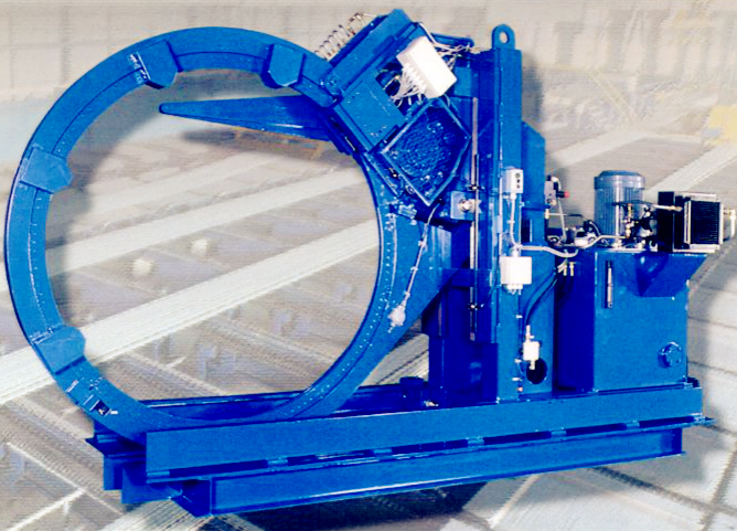 Automatic tying machine with single/ double rings for rebar and hollow section steel bar bundling