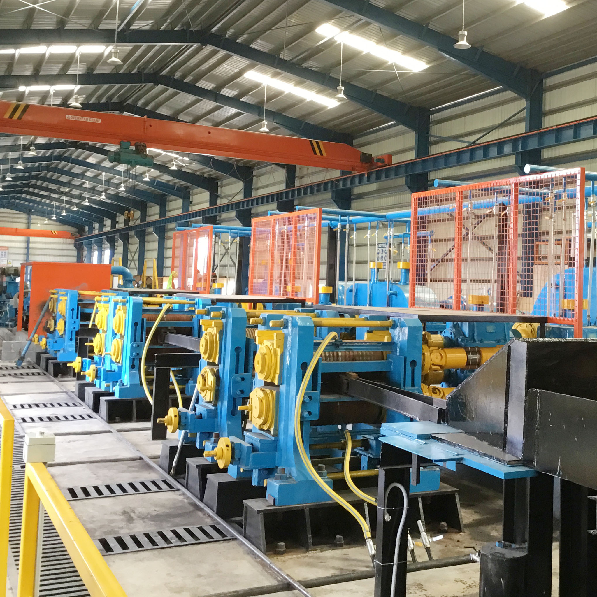 Steel Iron Rebar Wire Rod Re Rolling Mill Production Line Flat Bar Making Machine for Sale