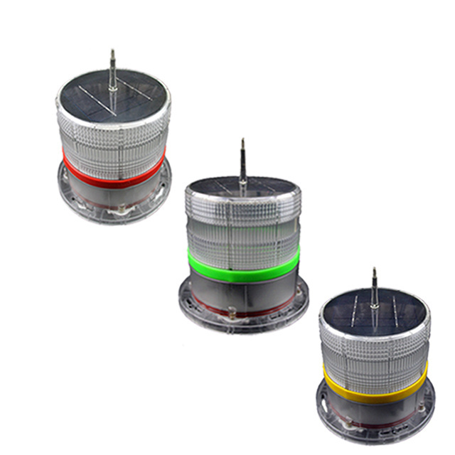 HAN700 Solar aviation obstruction tower warning lamp/aircraft obstacle light/ airport runway taxiway lights