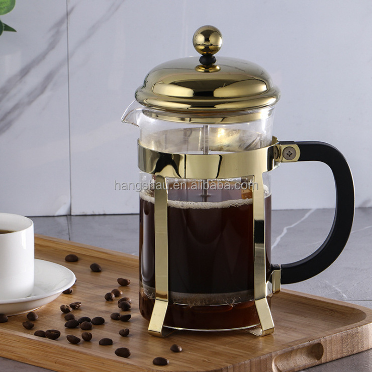 350ml mini Glass French Press Coffee Maker Portable Homemade Manual Coffee Maker With Filter And Coffee Tea Machine