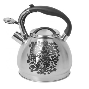 Best Seller Design Bakelite Handle Stainless Steel Kettle Decoration Stove Top Whistling Water Tea Kettle For Kitchen