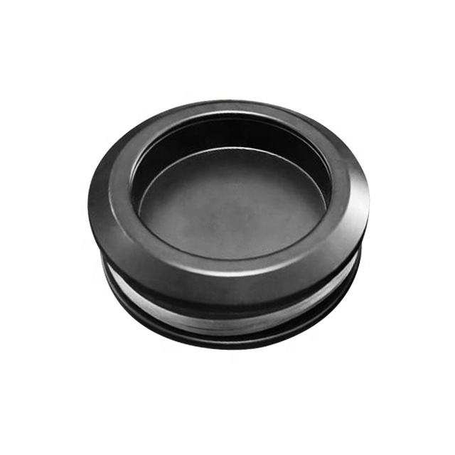 High Quality Round Shape Matte black Glass Shower Door Handle Bathroom Glass Flush Door Knob