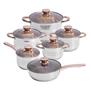 Pot Set Non Stick Cookware Good Selling Pots Cooking Stainless Steel Cookware Sets Cast Iron Commercial Domestic Cooking Pot